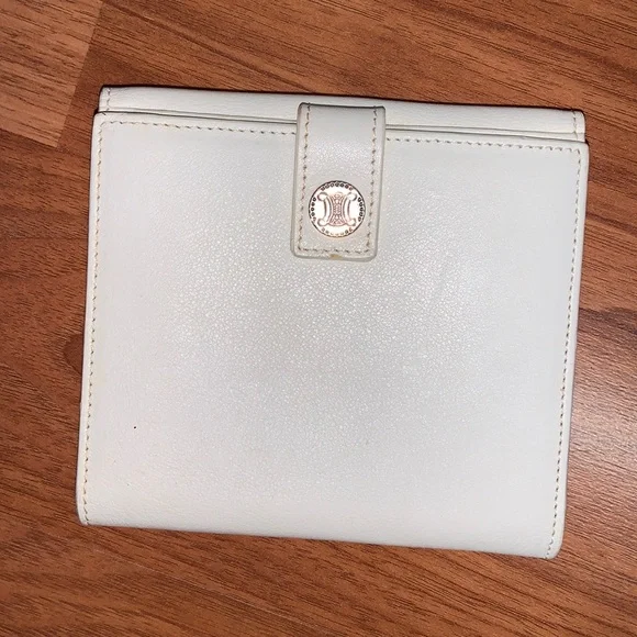 Authentic Celine Compact Rhinestone Wallet